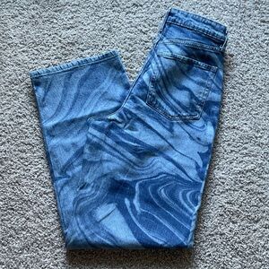 wild fable Blue Marble High-Rise Jeans
